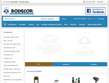 Tablet Screenshot of bodecor.com